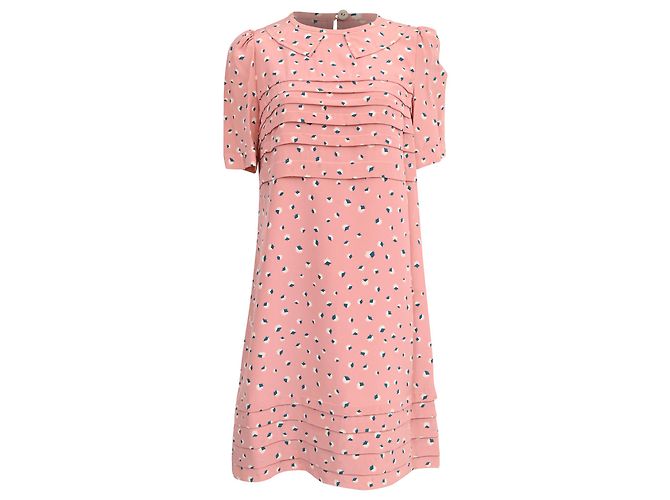 Red Valentino Abito Mini Stampato Marc by Marc Jacobs Rosa