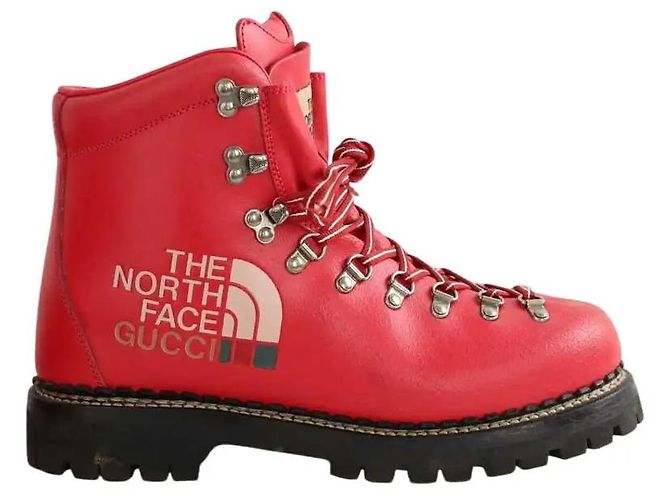 Gucci Red leather boots