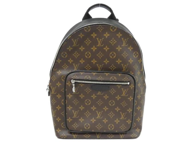 Louis Vuitton Monogram Macassar Josh Backpack Brown