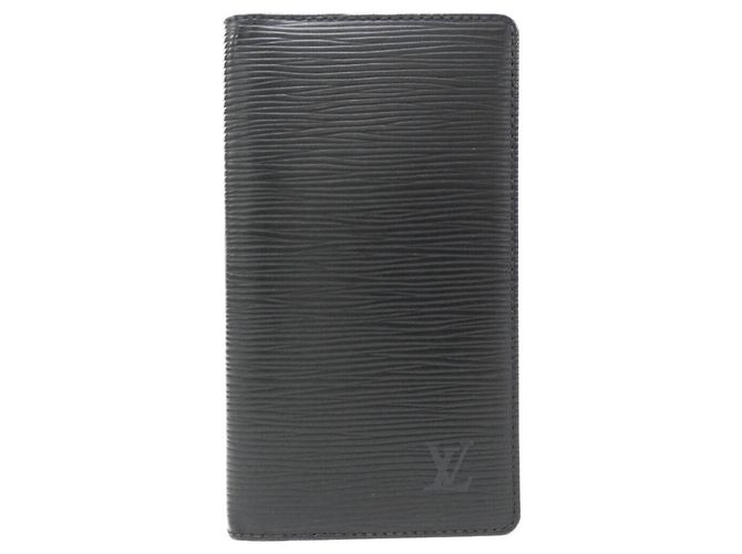 Louis Vuitton Epi Agenda Poche Organizer Black