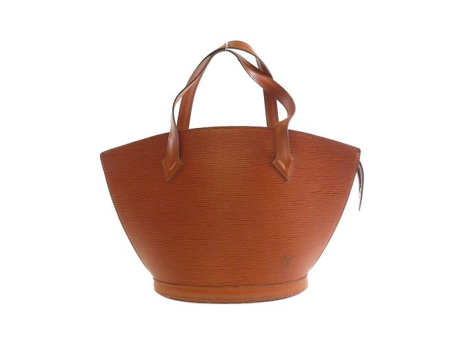 Sac à main Epi Saint-Jacques Louis Vuitton Marron