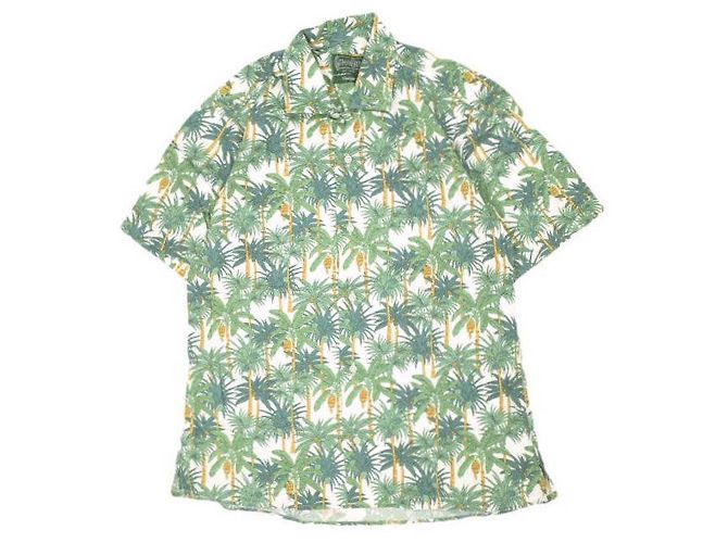 Autre Marque Camicia in cotone Gitman Bros Vintage Verde