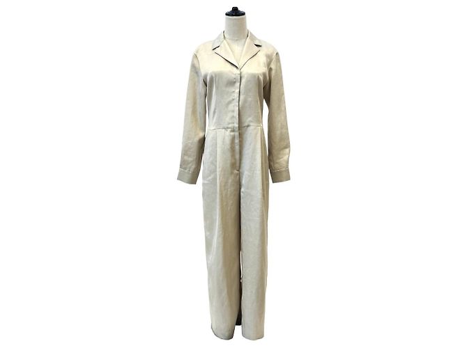 Autre Marque Tuta in raso IENA Beige