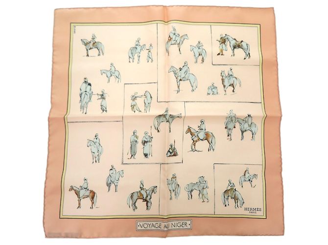 Pañuelo de bolsillo Carré 45 de Hermès Multicolor