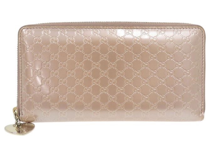 Portafoglio Lungo Micro Guccissima Gucci Rosa