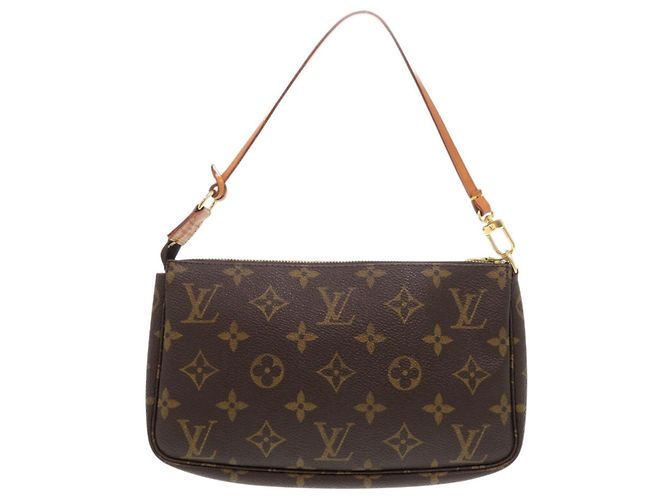 Pochette Accessoires Monogram Louis Vuitton Marron