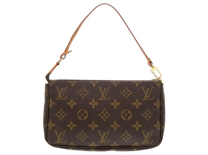 Pochette Accessoires Monogram Louis Vuitton Marron