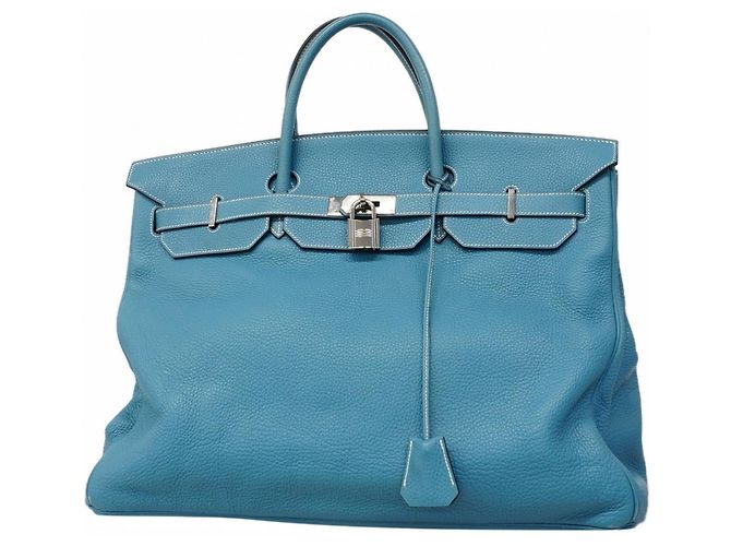 Sac à main Hermès Birkin 50 Bleu
