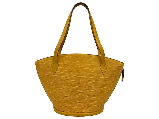 Louis Vuitton Saint Jacques GM Epi Giallo Cinghia Lunga