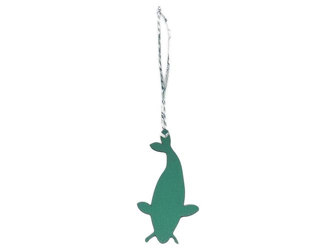Hermès Hermes CARP KOI Handbag Charm Yellow Light green 