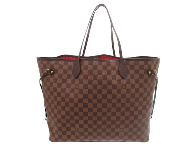 Bolsa tote Louis Vuitton Neverfull GM Damier Marrom