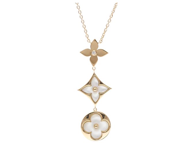 Collana Louis Vuitton Cravate Blossom Nakre D'oro