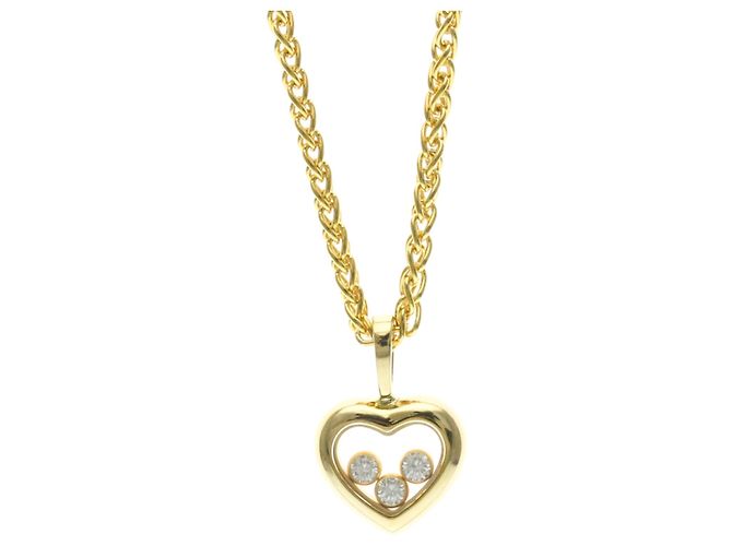 Chopard Collar con Pendiente de Oro Amarillo Dorado