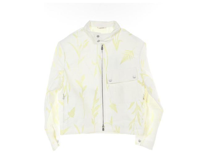 Blusón de Nylon Algodón Impermeable Herbier de Hermès Verde