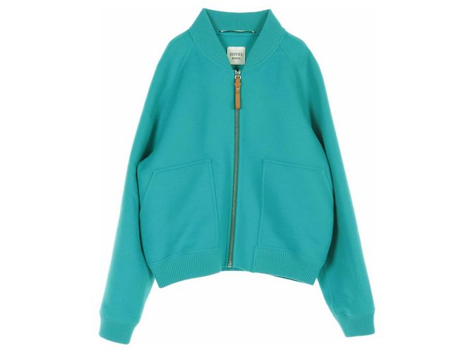 Blusón de cachemira Hermès Verde