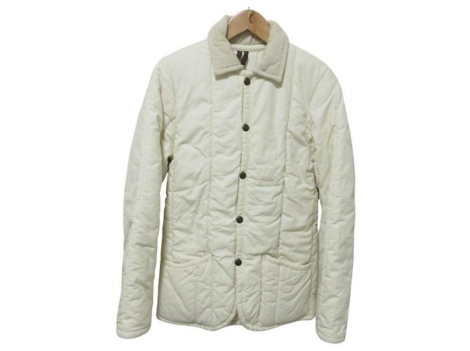 Autre Marque Chaqueta acolchada Lavenham Big Quilt Blanco Blanco roto