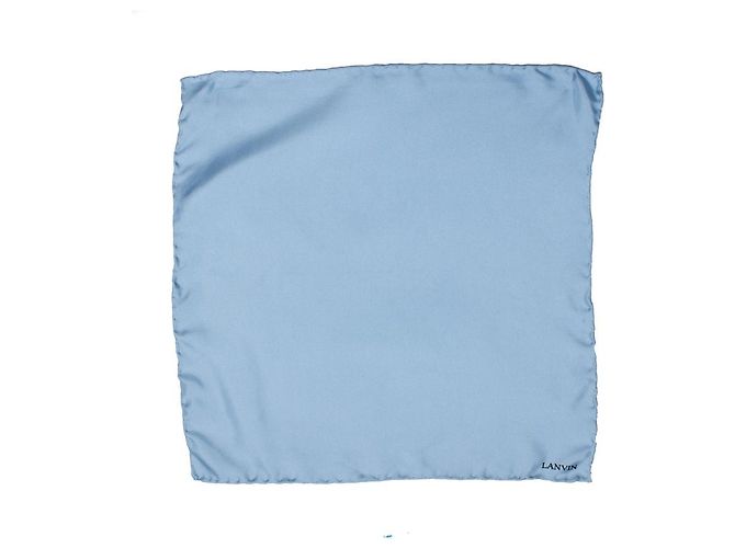 Lanvin, pañuelo de bolsillo azul claro