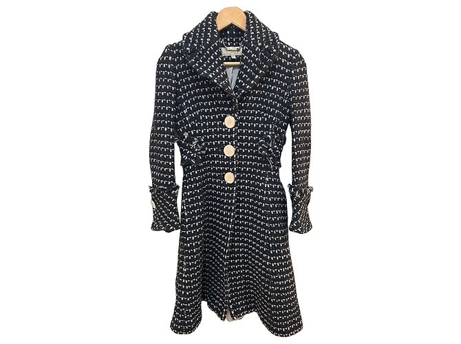 Cappotto KAREN MILLEN nero e bianco