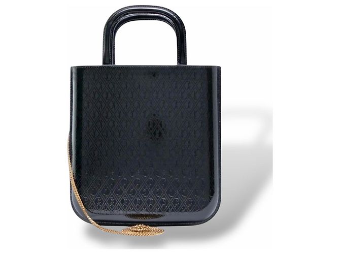 Bolsa de compras mini Saint Laurent Preto