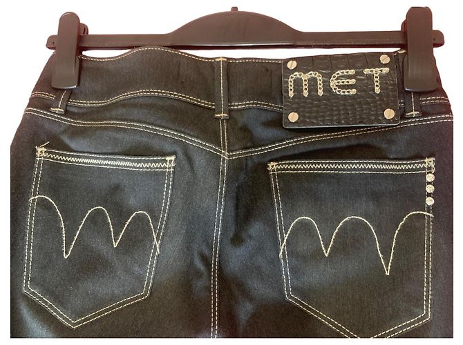 Met Pants, leggings Dark grey