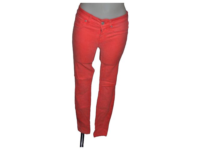 Jeans Skinny Stretch Marc Jacobs Rosa Salmón