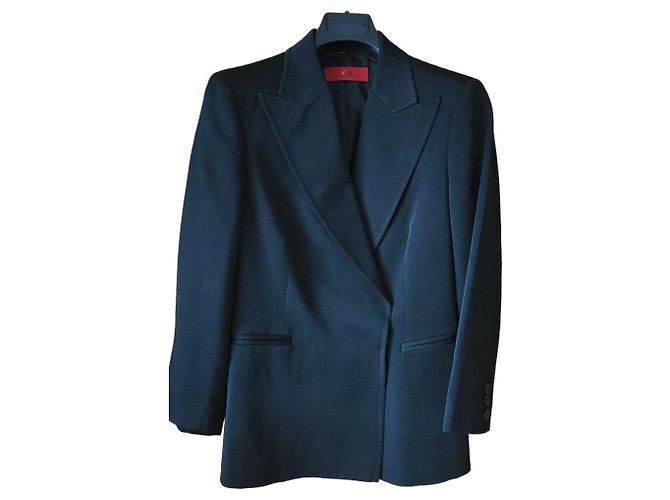 Carolina Herrera Schwarzer Blazer aus Schurwolle