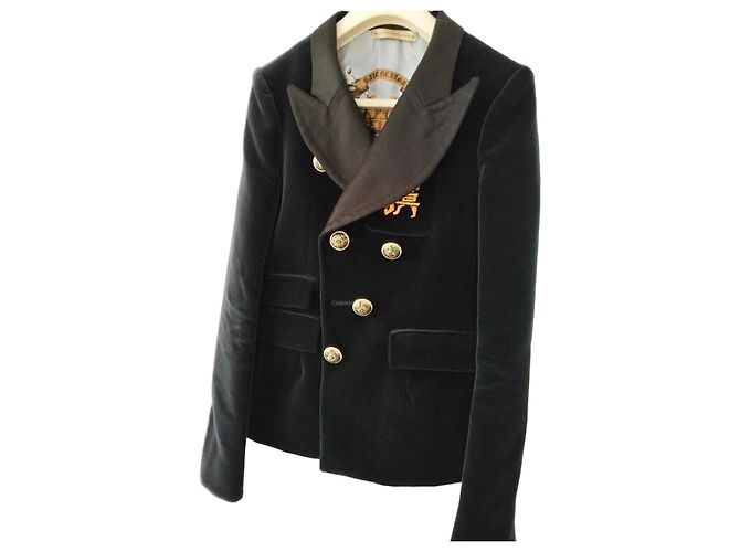 Balenciaga Balanciaga 2007 Runway Blazer Bleu Marine