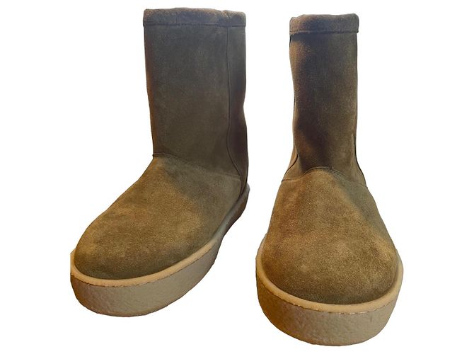 ISABEL MARANT gefütterte Stiefel – Modell FRIEZE, Kamel