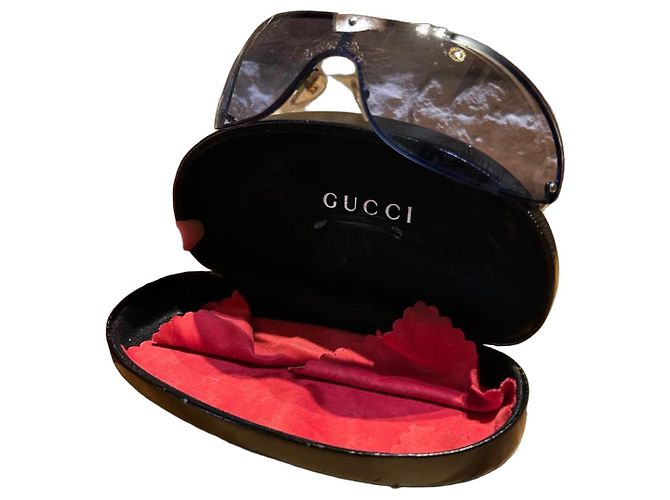 Gucci Sunglasses Dark Blue Plastic