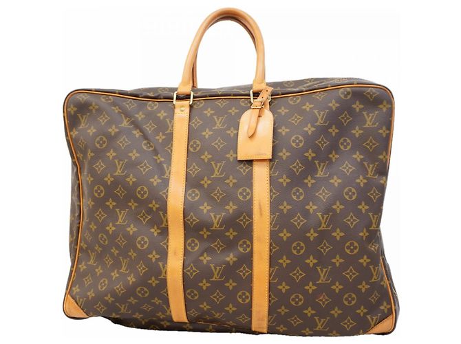 Borsa Boston Sirius 55 Monogramma Louis Vuitton Marrone
