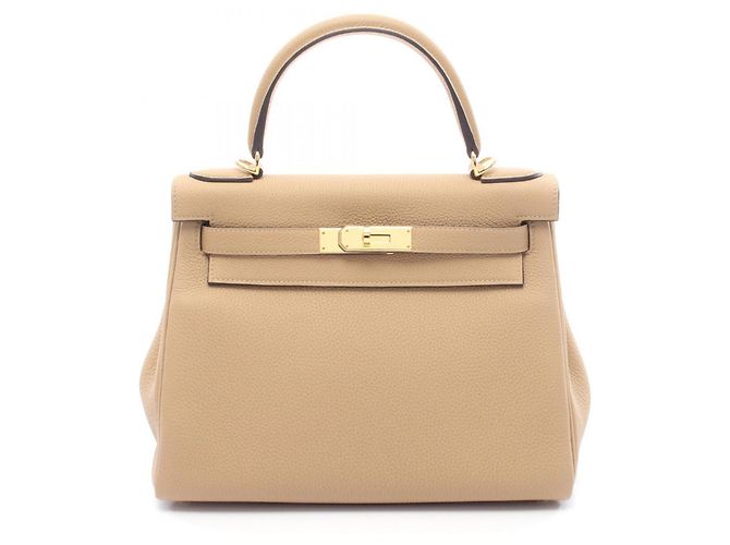 Borsa Hermès Kelly 28 Beige