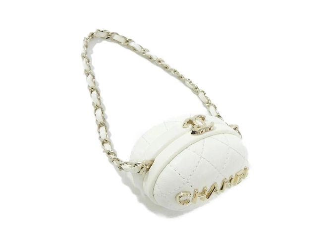 Charm per borsa Chanel AP4946 Bianco