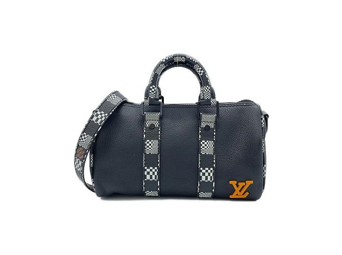 Louis Vuitton Keepall XS Damier Distorted City Noir