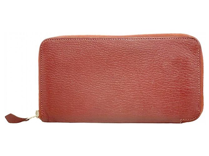 Cartera Larga Azap de Hermès Roja