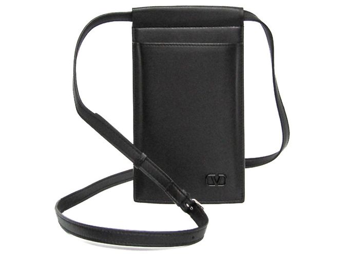 Pochette per smartphone Valentino Garavani Nero D'oro