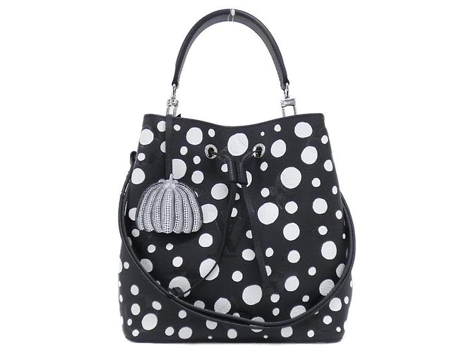 Néonoé Borsa a Spalla Monogram Empreinte Louis Vuitton Nero