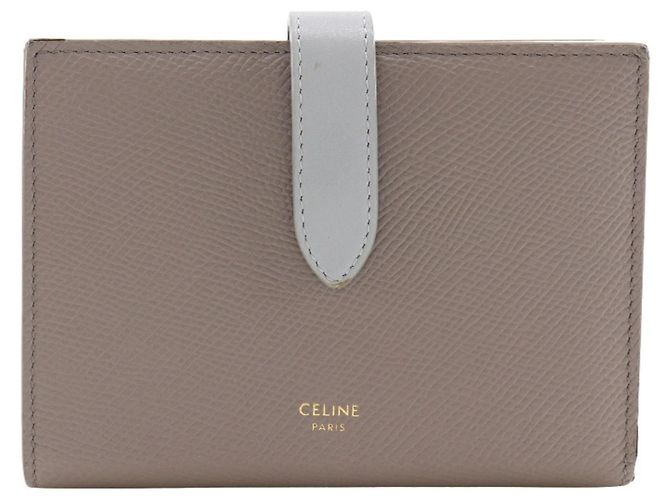 Céline Celine Medium Strap Wallet Brown