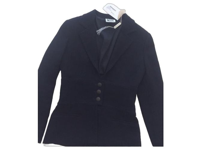 Conjunto de Blazer e Saia Angelo Tarlazzi Preto