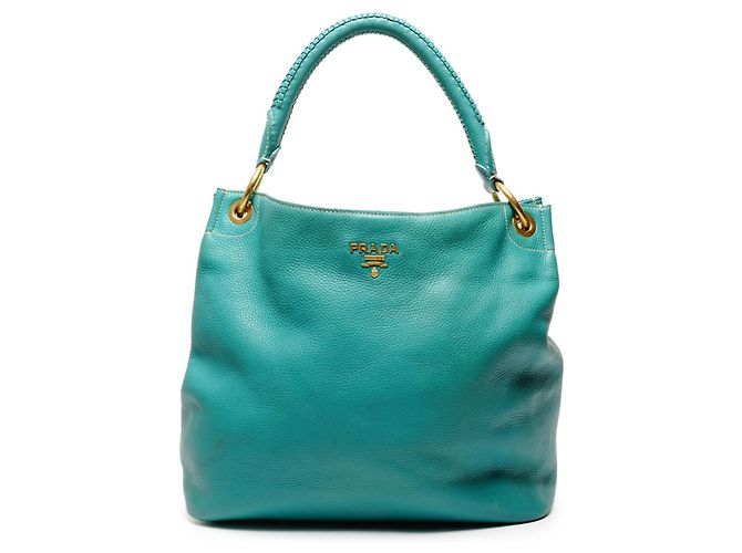 Tote Sac à main à épaule unique Prada Vert