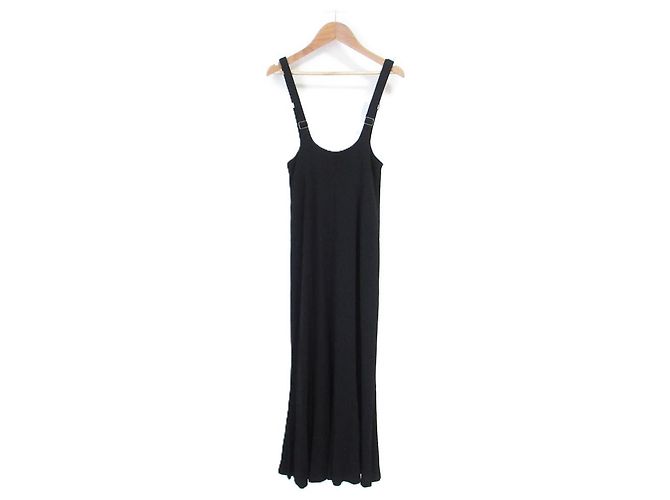 Autre Marque Jersey-Kleid Akane Utsunomiya Schwarz