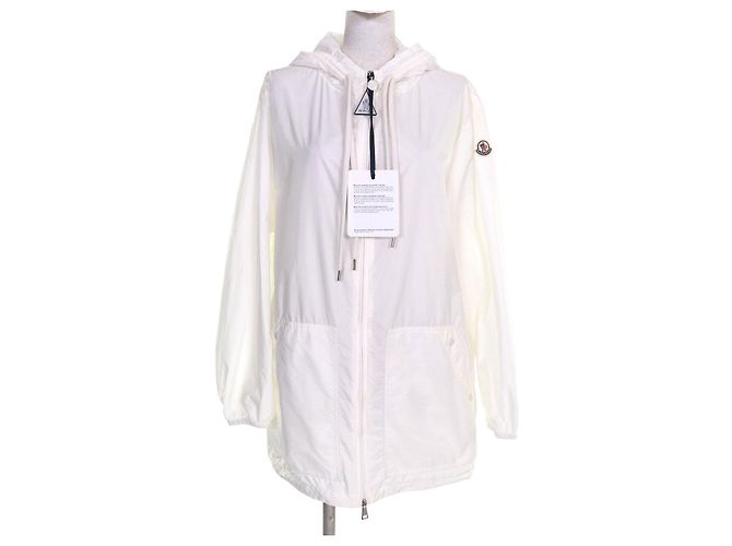 Moncler IOLE Nylon Jacket White