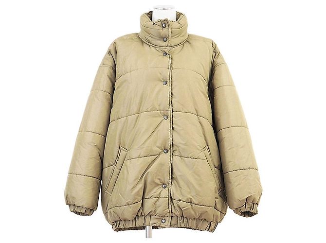 Salvatore Ferragamo Polyester Jacket Green Olive green