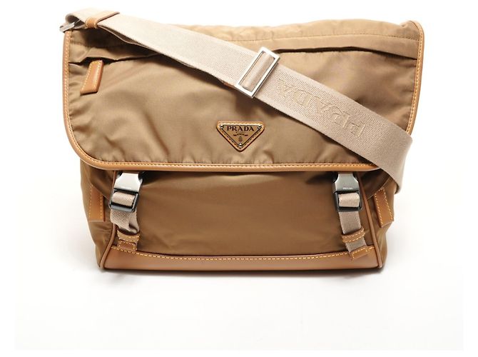 Borsa a Spalla Re-Nylon Prada Beige