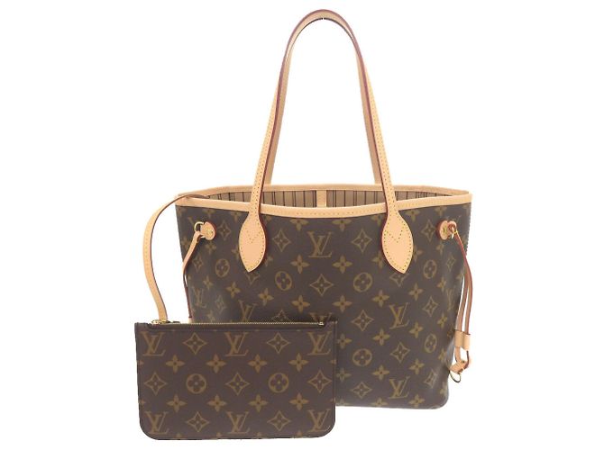 Sac tote Monogram Neverfull PM de Louis Vuitton Marron Monogramme