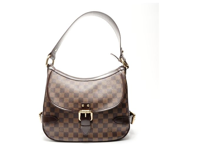 Borsa a Spalla Damier Highbury Louis Vuitton 2008 Marrone Damier ebene