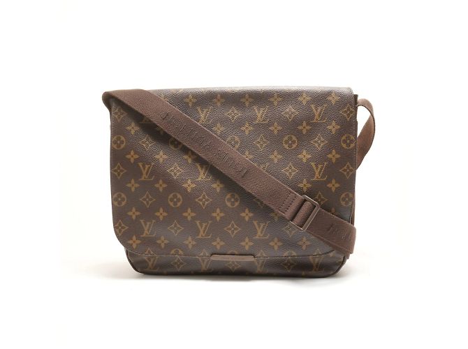 Bolso Louis Vuitton Marrón Piel charol Castaño