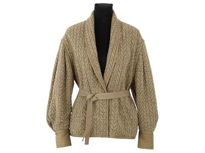 Isabel Marant Etoile Giacca in cotone beige