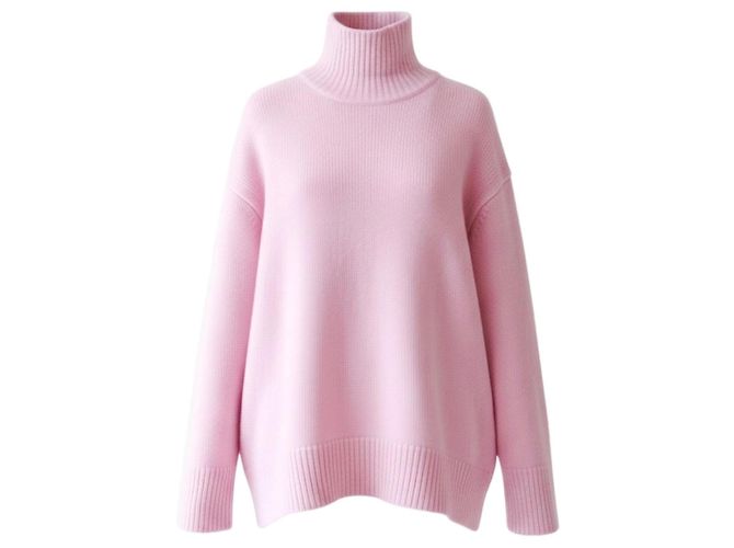 Céline Rollkragenpullover aus Kaschmir Rosa Pink 