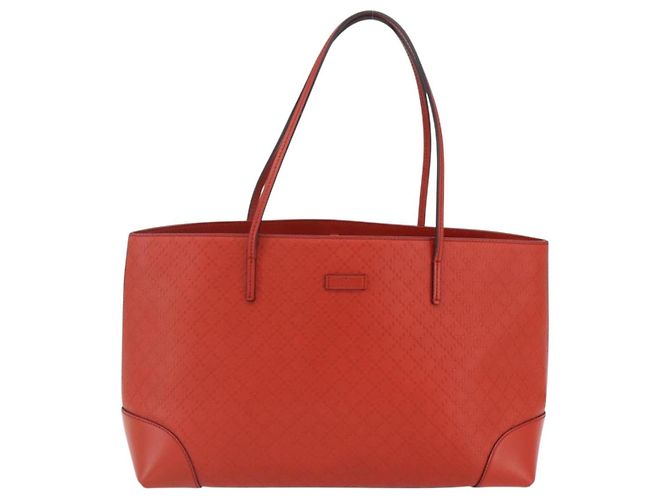 Gucci Bright Diamante Leather Medium Rot