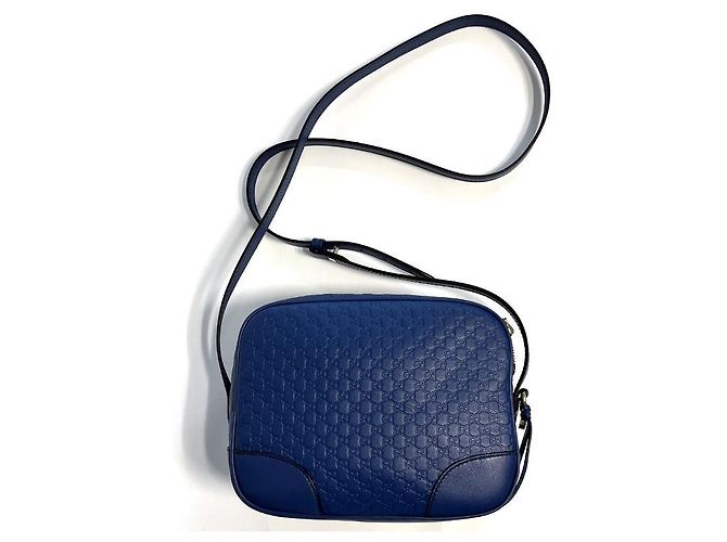 Gucci Borsa a tracolla Disco GG Supreme Blu